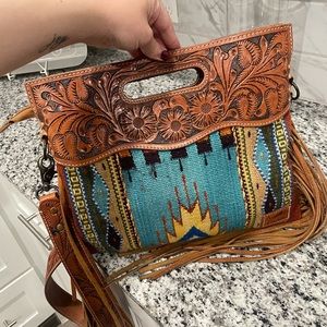American darling saddle blanket purse
